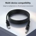 Miniatyrbillede 5 af 8: Type C til DC 5.5MM Opladning USB C til DC-stik til Wifi Rout