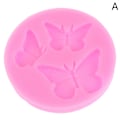Pikkukuva 1 / 5: 1kpl Butterfly silikonimuotti Mini Butterfly Cake Molds Tee itse Mold A