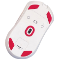 Pikkukuva 5 / 8: 1Set Mouse Feet Mouse Skate for Darmoshark M3 Mouse Glides Curv Red