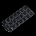 Miniatyrbilde 2 av 8: 21Grid Ice Cube Pudding Maker Mold Kjøleskap Ice Mold Skuff