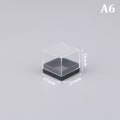 Miniatyrbillede 1 af 8: 1 stk. Opbevaringsbokslåg Gemstone Display Mønt Klar beholder Spec A6