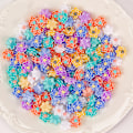 Pikkukuva 1 / 8: 50 kpl 3D Mini Flower Flatback Resin tarvikkeet Tee-se-itse askartelupuhelin 06