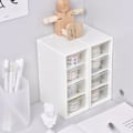 Miniatyrbild 1 av 8: Desktop kosmetisk förvaringslåda 4 lådor Case Smal