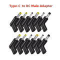 Miniatyrbillede 5 af 8: USB C PD til DC strømstik Universal 5/9/12V Type C til DC J 5V-5.5x2.5