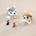 Pikkukuva 5 / 8: Husky Pehmo Doll Rintaneula Sarjakuva Eläin Rintaneulat Rintanappi rintaneula 1
