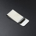 Miniatyrbillede 4 af 5: Rustfrit stål Metal Money Clip Mode Simple Dollar Cash Cla
