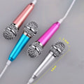 Pikkukuva 5 / 8: Mikrofoni 3,5 mm Stereo Studio Mic KTV Karaoke Mini mikrofoni Silver