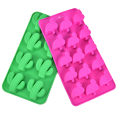 Miniatyrbillede 7 af 8: Silikone isterning form Silikone is form Maker Bakke Frugt Choco 638