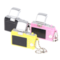 Miniatyrbild 5 av 5: Mini digitalkamera modell 1:12 Dockhuskamera LED-blixtnyckel Yellow