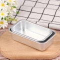 Miniatyrbilde 5 av 5: 1 stk aluminiumslegering brødform rektangel baking kakeform bakverk B