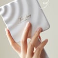 Pikkukuva 3 / 8: Kahva Mirror Square Makeup Mirror Handheld Vanity Mirror Hand White