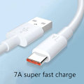 Miniatyrbillede 4 af 5: 7A 100W Type C USB-kabel Superhurtigt ladekabel 2m