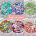 Miniatyrbild 3 av 8: Dopamine Candy Star Nail Paljetter Fantasy aron Color Nail Art D Blue