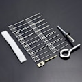 Miniatyrbillede 4 af 5: Gør-det-selv genopbygningssæt TPP DM1 0,2 ohm Mesh Coil Modstand Varmetråd 1Set