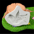 Miniatyrbillede 2 af 8: fredsdue form harpiksforme silikone fondant kage dekoration