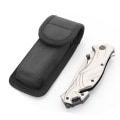 Pikkukuva 4 / 7: 1kpl nylon taitettava työkalu Taskulamppu Belt Loop case Ba