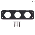 Miniatyrbilde 1 av 8: 1/2/3/4 hull USB-uttak Panel Sort ABS-husholder K A3