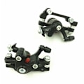Miniatyrbillede 1 af 5: Aluminiumslegering Cykel Bag Skivebremse Sort Mountain Road MTB A2