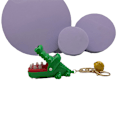 Pikkukuva 6 / 8: Funny e Cartoon Mouth Tooth Alligator Hand Avaimenperä Crocodile Ba