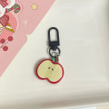 Pikkukuva 7 / 7: e Fruit Keychain Sarjakuva Avaimenperä Tyttöjen Laukku Riipus auton avain Acce Red