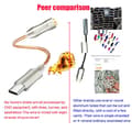 Miniatyrbilde 4 av 8: CX31993 DAC Type C til 3,5 mm lydadapter hodetelefonadapter 32b Gold