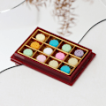 Miniatyrbillede 5 af 5: 1:12 Dukkehus miniture simulering Mooncake Model Decoration A