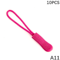 Miniatyrbillede 1 af 8: Nye 10 stk. lynlåstræktrækker End Fit Rope Tag Replacement Clip A11
