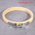 Miniatyrbillede 1 af 8: Bambus Ramme Broderi Hoop Ring DIY Broderi Maling Cross 12cm