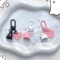 Pikkukuva 4 / 8: Halloween Ghost Avaimenperä Nukke Riipus Love Avaimenperä Reppu Cha C