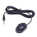 Miniatyrbillede 2 af 5: Mini 3,5 mm Wired Paste Type Ekstern mikrofon Bil o Mic Meeti