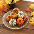 Miniatyrbilde 2 av 8: Mini kunstig Halloween-gresskardekor Simulering Vegetabilsk DI A8