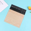 Miniatyrbild 3 av 5: Engelska Full Keyboard Frosted Transparent Keyboard Stickers Com B