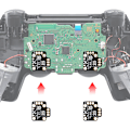 Miniatyrbild 6 av 7: 10 st Analog Stick Drift Fix Mod Reset Drift Thumbstick Resist Black