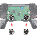 Pikkukuva 6 / 7: 10 kpl Analog Stick Drift Fix Mod Reset Drift Thumbstick Resist Black