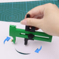 Miniatyrbillede 4 af 8: 1-Styk Rotary Compass Circle ter Dobbelt-trins justerbart papir A1
