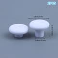 Miniatyrbillede 1 af 8: Til spilhåndtag Controller 1 par modificeret Rocker Cap udskiftning White