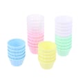 Miniatyrbilde 7 av 8: 5 stk dukkehus Mini egg terte kopper Simulering kake kopp leker dukke A5