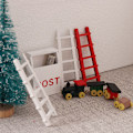 Miniatyrbild 2 av 5: 1:12 Dockhus Miniatyrmöbler Trästegetrappa Hem De Red