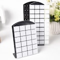 Miniatyrbilde 5 av 8: 48/72 hull kreative smykker øredobber studs display stativ White 18X8.8cm