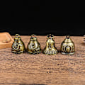 Miniatyrbilde 4 av 5: 1PC Antique Bell For Good Luck Lucky Blessing Feng Shui Wind Ch A