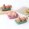 Miniatyrbilde 5 av 8: 3D Baby Soveform Silikonform Kjøkken Fondant Kake Bakin