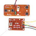 Miniatyrbild 2 av 5: 4CH RC Remote Control Circuit PCB Transmitter Receiver Board Ca