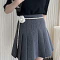 Pikkukuva 4 / 8: 1 kpl Camellia Waist Chain -tarvikkeet Uudet pienet tuoksuvat kukat White