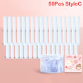 Miniatyrbilde 1 av 8: 24/50 stk. e Pencil Cap Hylse Cover Extender Plastic Protector S 50Pcs StyleC
