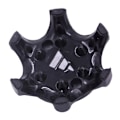 Miniatyrbillede 4 af 5: 10 stk TPR Golfsko Spikes erstatning Champ Cleats Pins Fast T black
