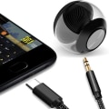 Pikkukuva 7 / 8: Aux o Kaapeli Type-C USB-C 3,5 mm:n liittimeen matkapuhelimen lisävarusteille Silver