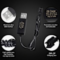 Miniatyrbillede 6 af 8: 3,6V 4,8V 6V 7,2V NiMH batteri USB-oplader til fjernbetjening A8
