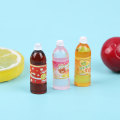 Miniatyrbillede 3 af 5: 6 Stk 1/12 Dukkehus Miniature Resin Flaske Simulering Sodavand Bott
