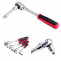 Pikkukuva 8 / 8: Ball Lock Ratchet Socket Socket Adapter Converter Set Tool Kit