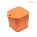 Pikkukuva 1 / 8: e Silikonikannet Salaatinkastikesäiliö Kastikekupit Orange